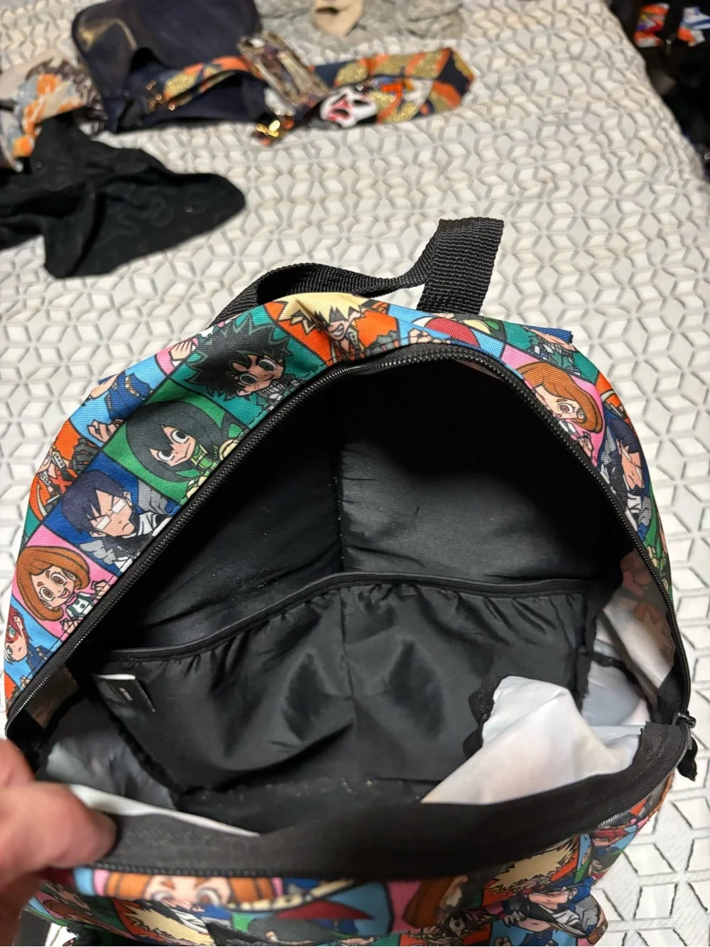 MHA chibi backpack